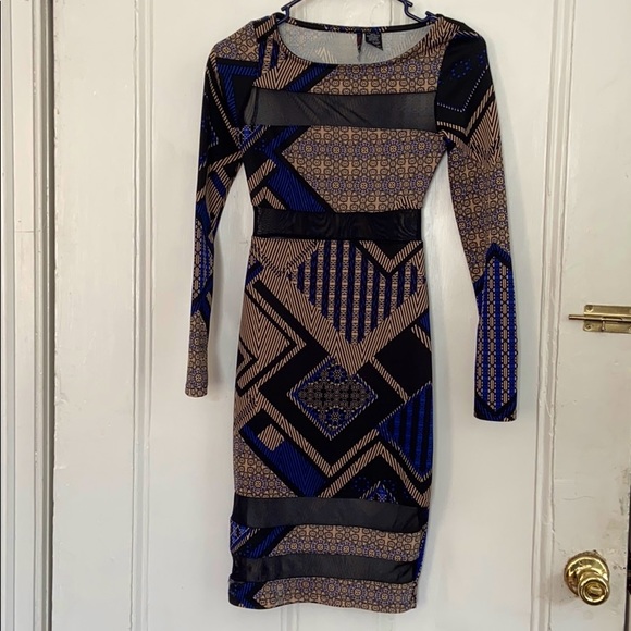 Sexy Bodycon Midi Dress - Picture 1 of 4